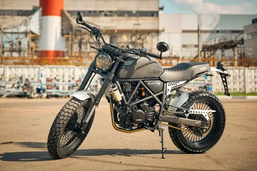 Мотоцикл Fuego Scrambler 250 (166FMM) Графит