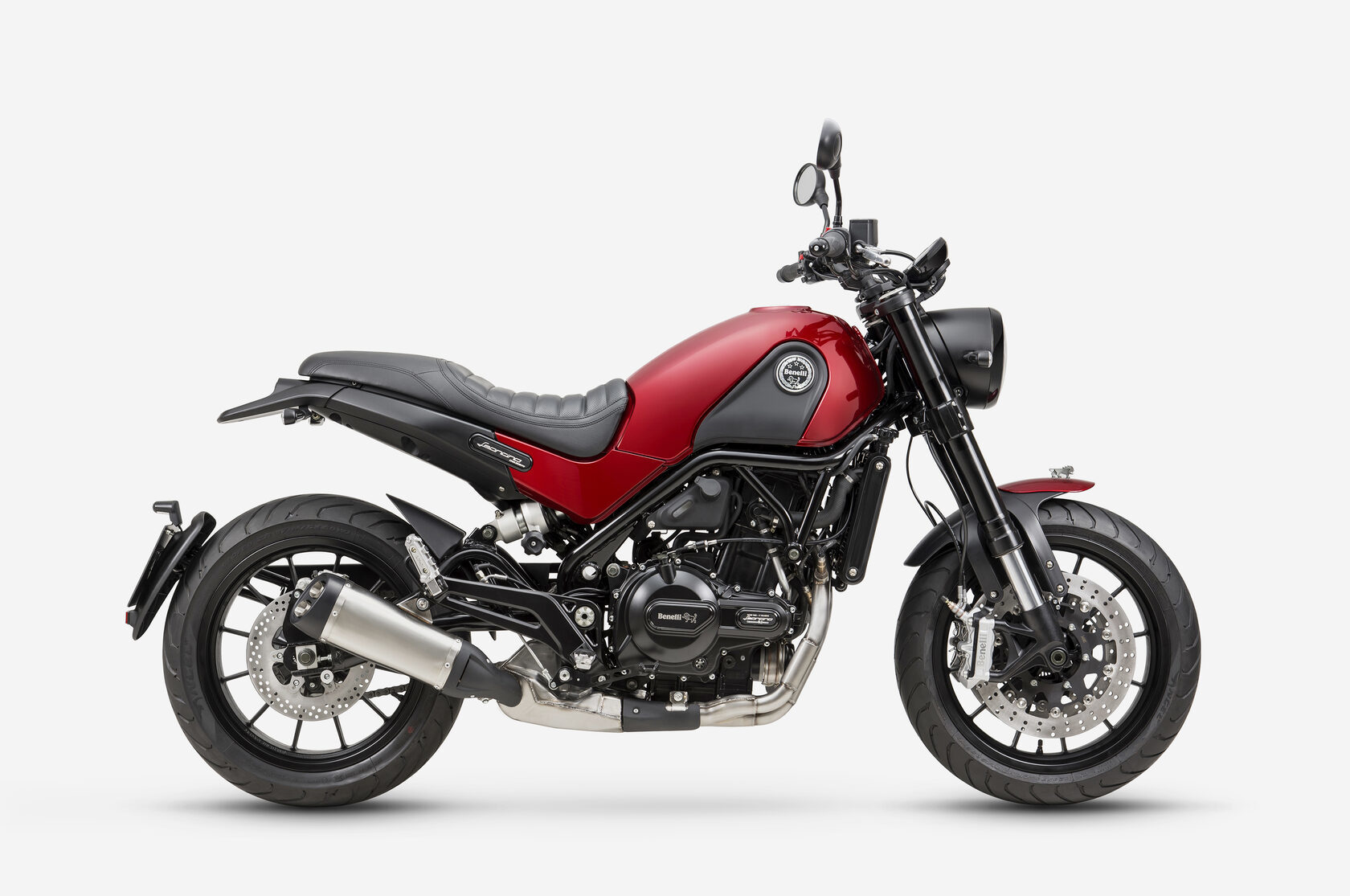 Мотоцикл Benelli Leoncino 500 Красный глянцевый