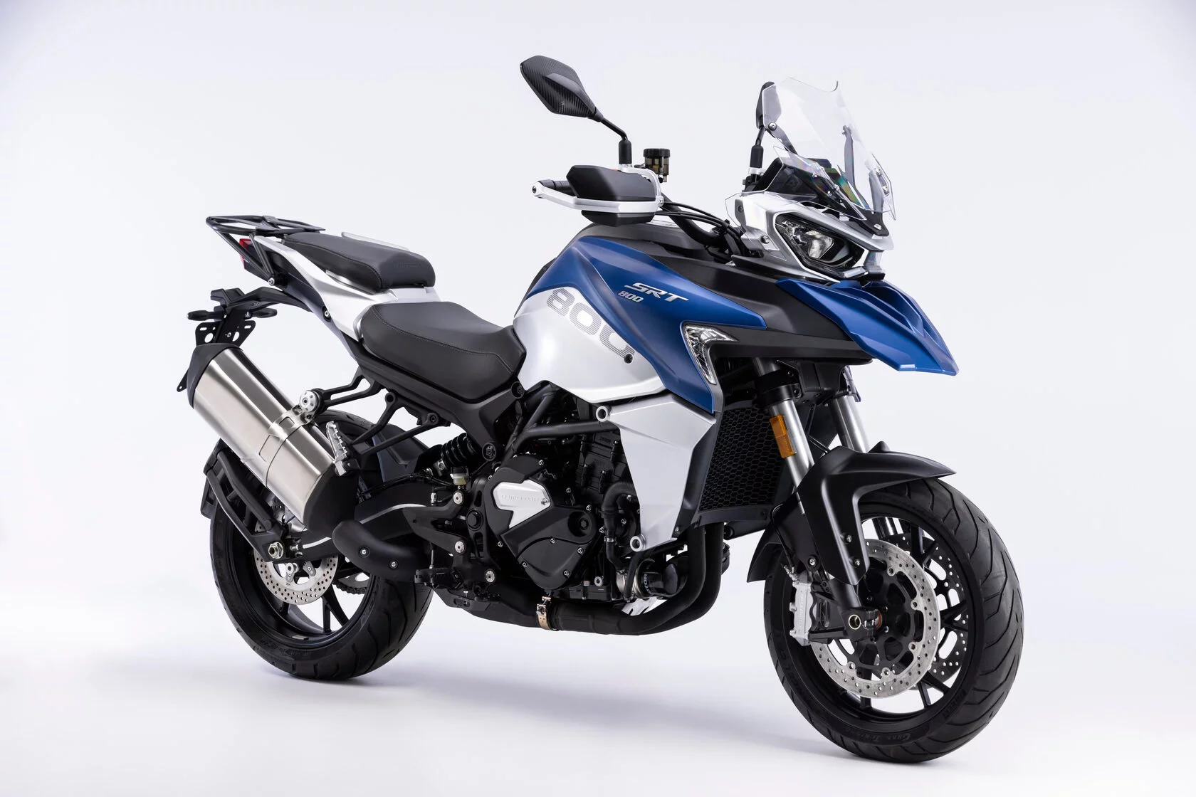 Мотоцикл QJMOTOR SRT 800 S синий