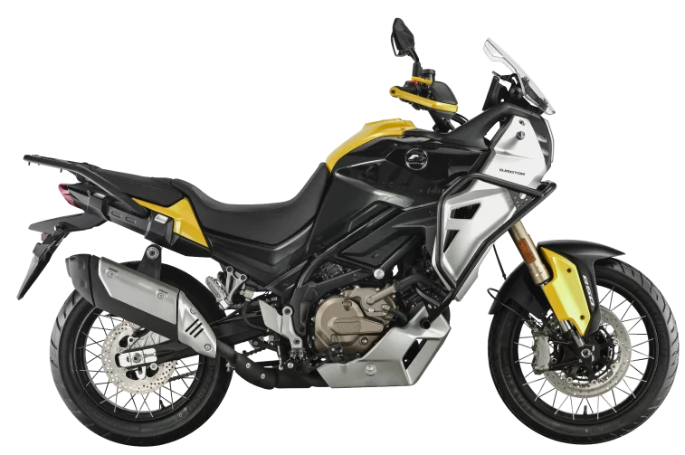 Мотоцикл QJMOTOR SVT 650 Х желтый