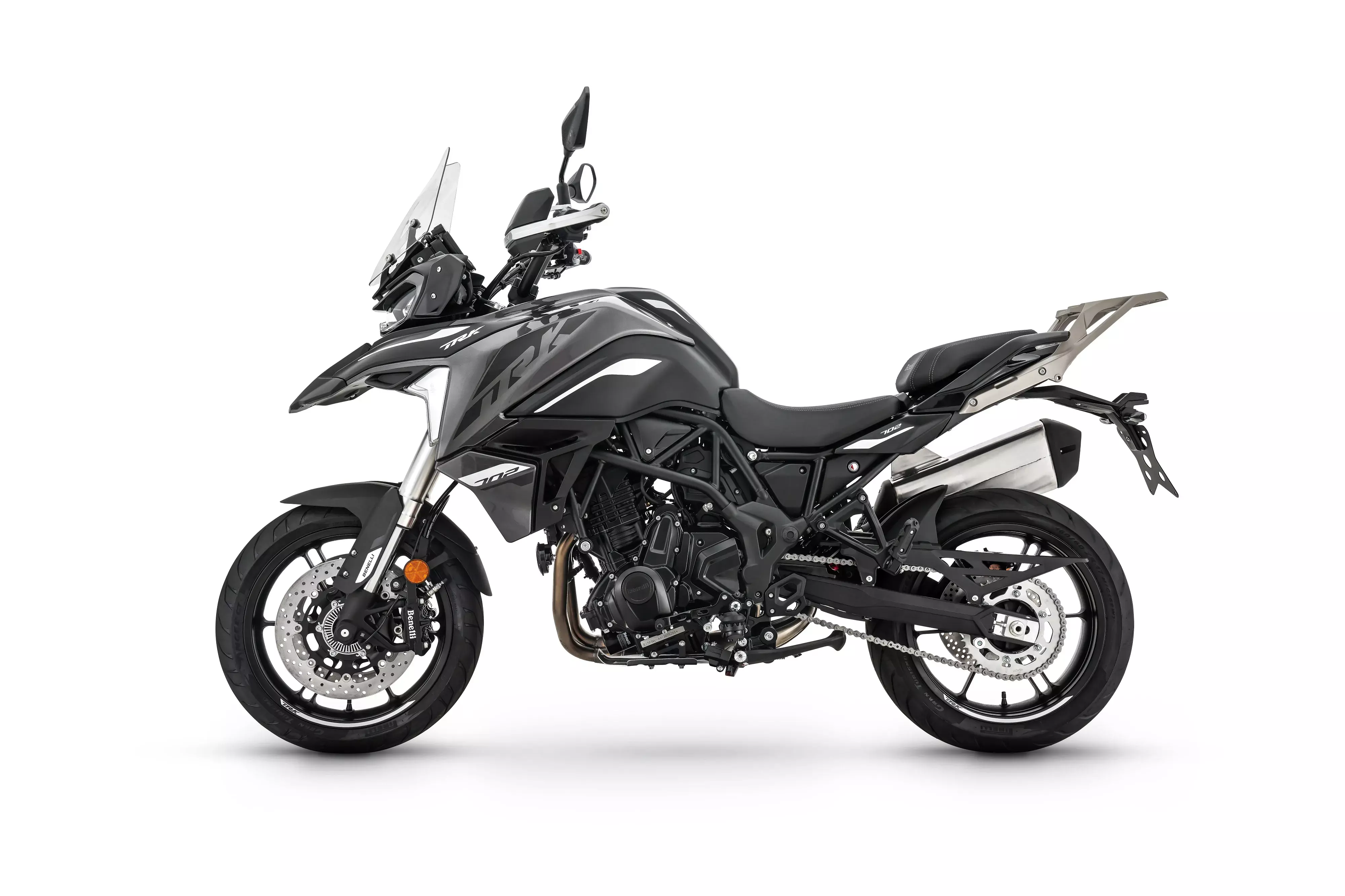 Мотоцикл Benelli TRK 702 темно-серый матовый
