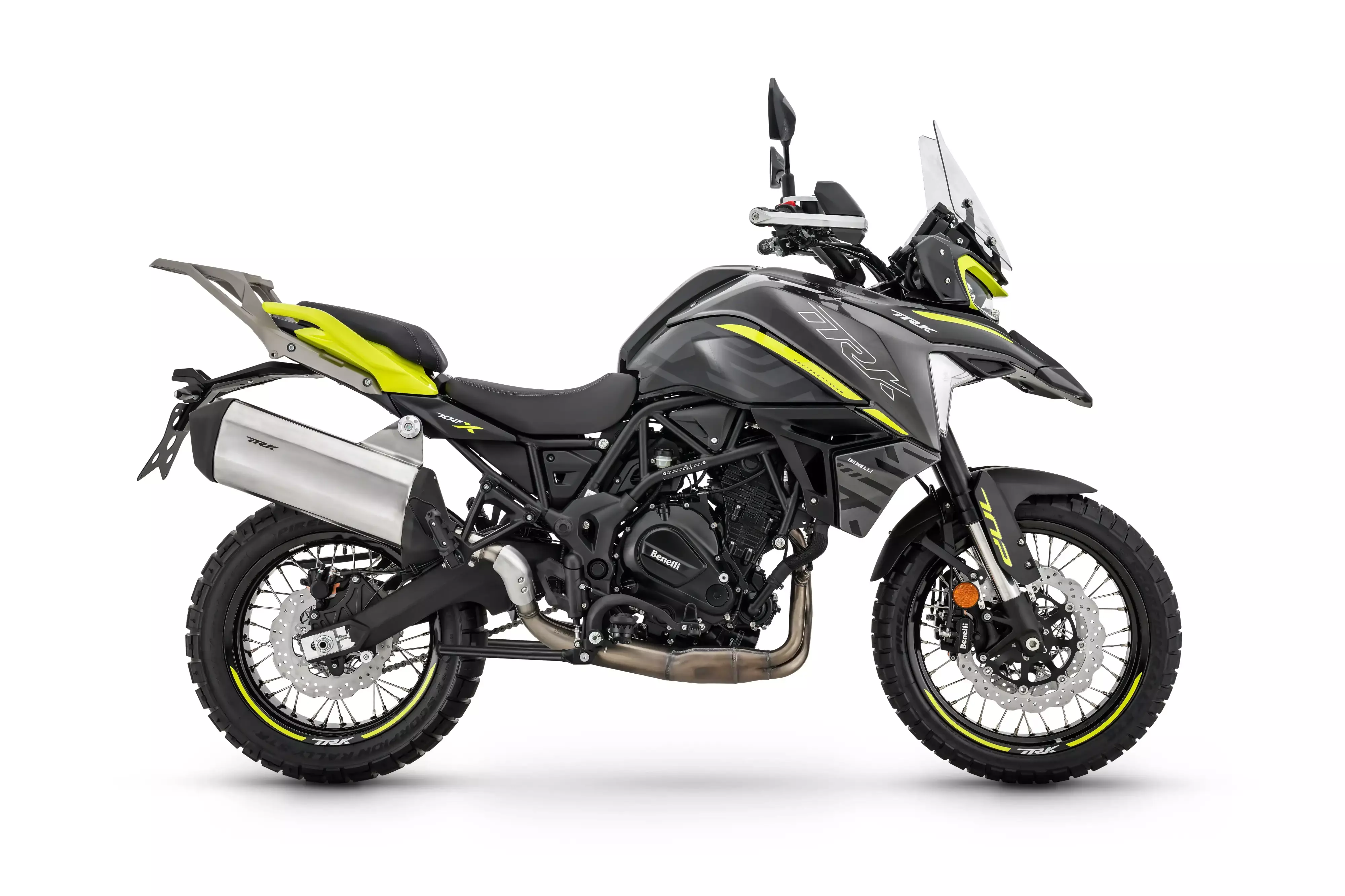 Мотоцикл Benelli TRK 702X серый матовый