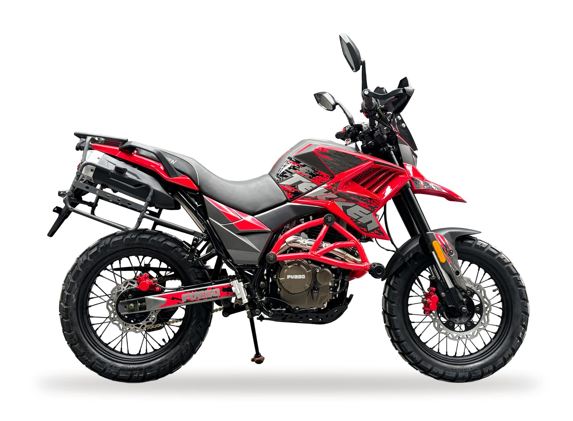 Мотоцикл Fuego Tekken 3.0 2025 Black-Red