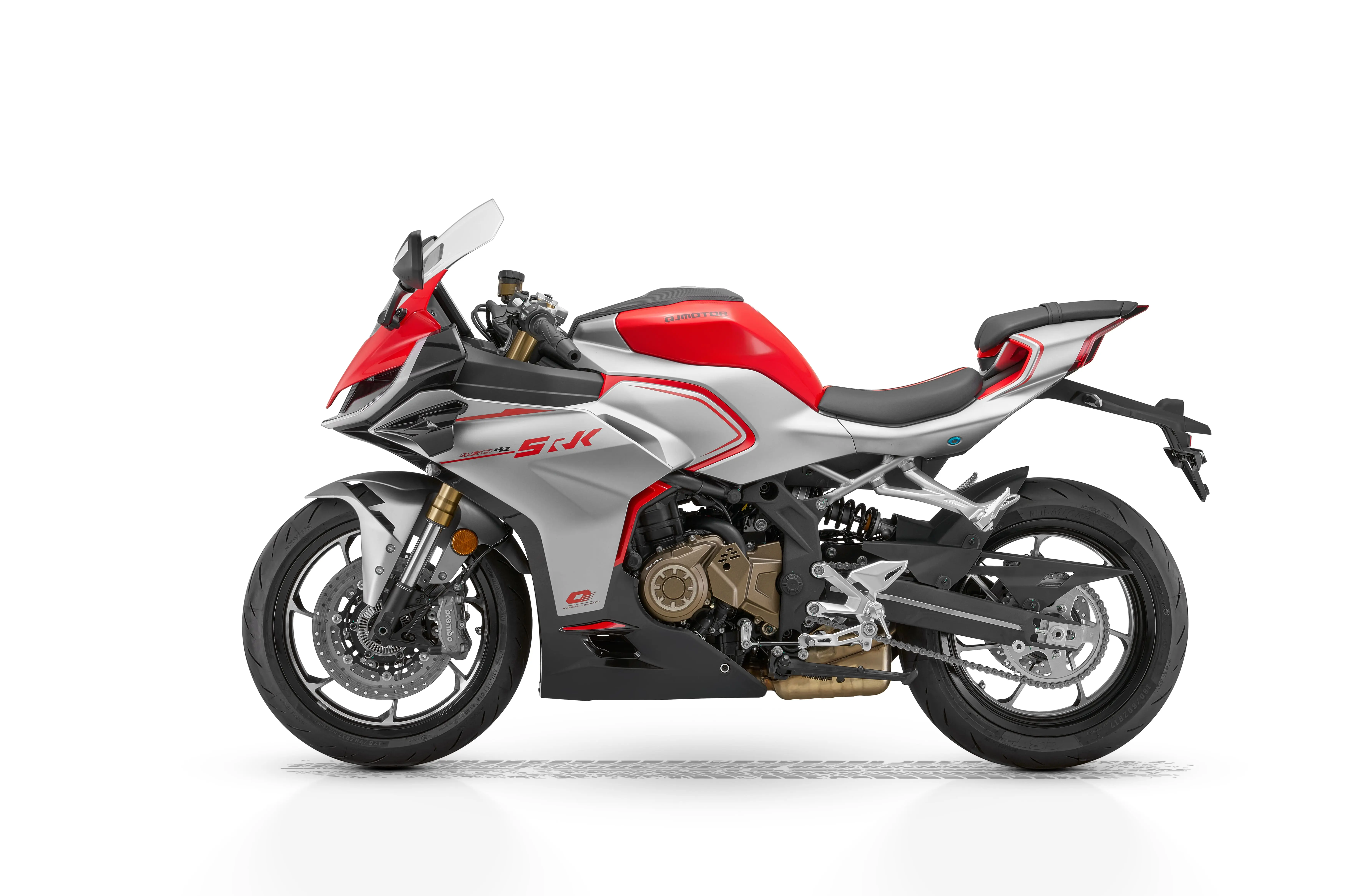 Мотоцикл QJMOTOR SRK 421 RR Красно-серый