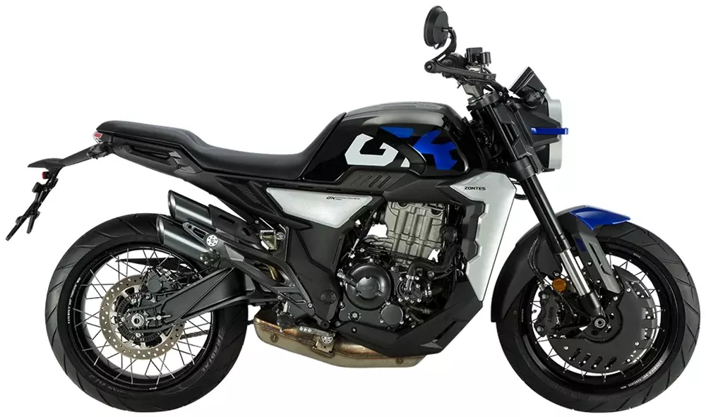 Мотоцикл ZONTES ZT350-GK Black blue