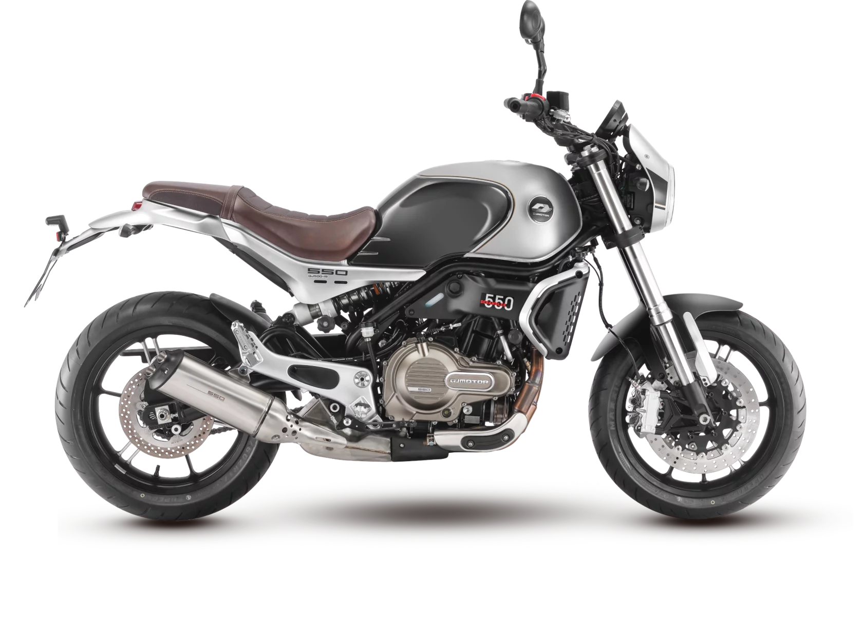 Мотоцикл QJMOTOR SRV 550 черный