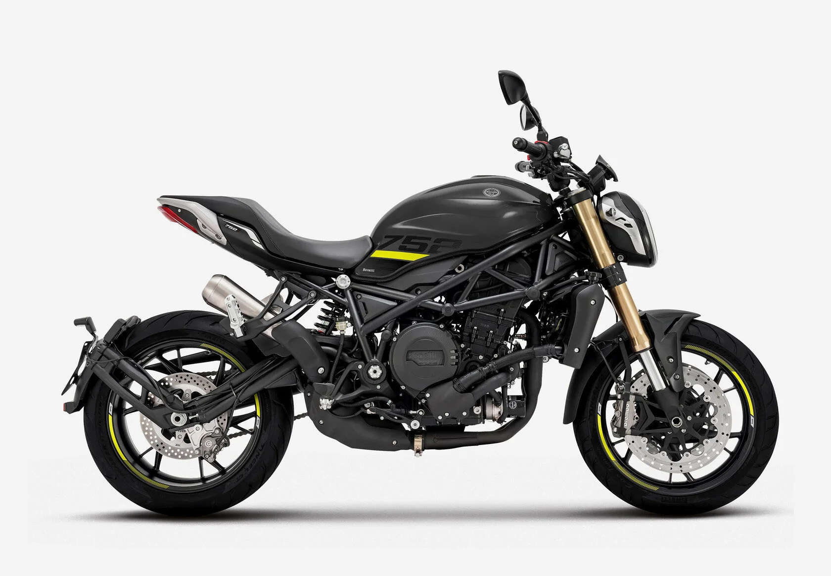 Мотоцикл Benelli 752 S серый